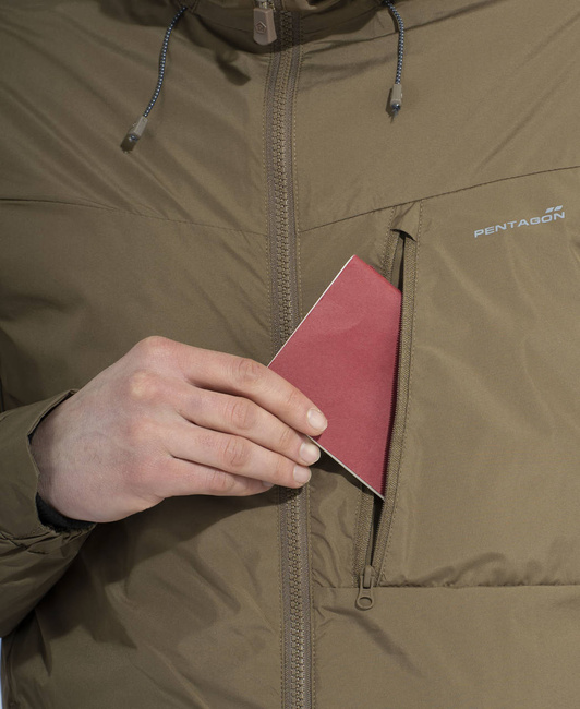 JACKET - "ANEMOS WINDBREAKER" - PENTAGON - COYOTE