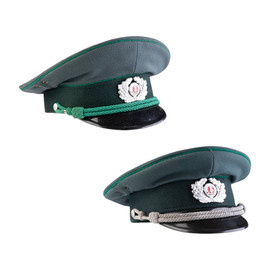 VISOR HAT - VOPO - EAST GERMAN ARMY ORIGINAL MILITARY SURPLUS, NVA - USED