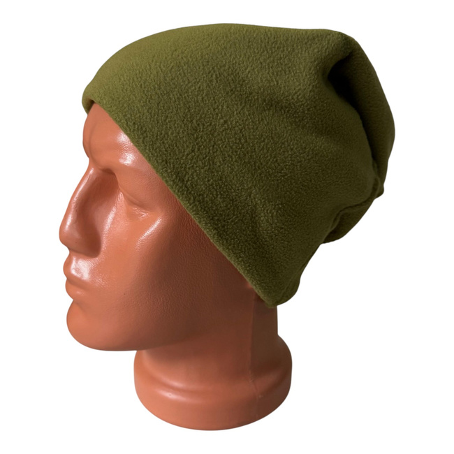 Fleece Cap / Combat Beanie - Khaki - Romanian Armed Forces - Like New