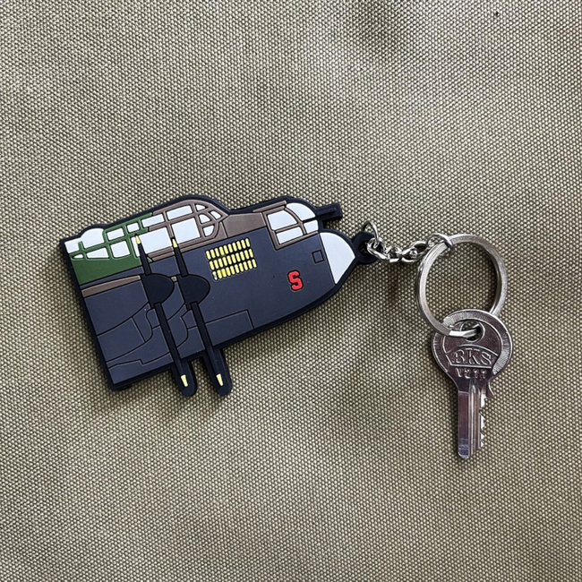 3D PVC KEYCHAIN - 2ND RANGER HELMET