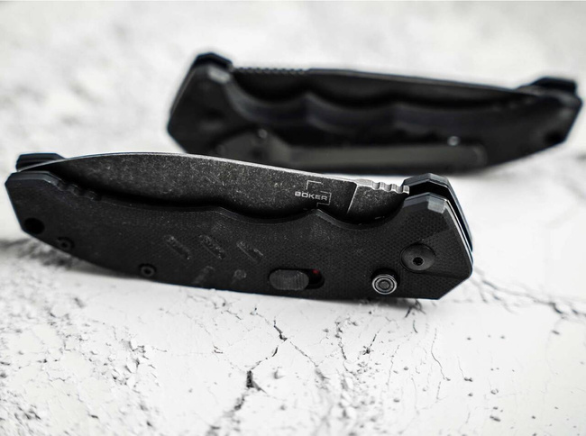 AUTOMATIC KNIFE INTENTION II DAGGER - BOKER PLUS