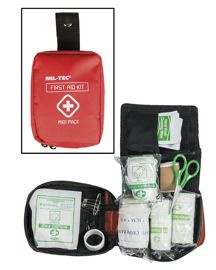 FIRST AID PACK - MIDI - Mil-Tec® - RED