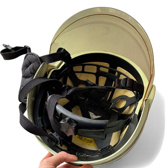 Firefighter/Motorcycle helmet  - Bullard Magma/MSA - Military Surplus from the German army - Used