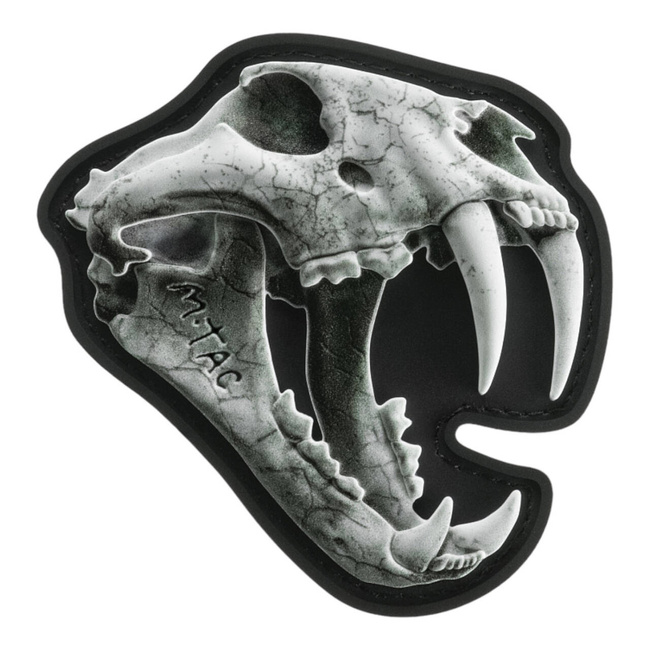 PATCH OLD TIGER FULL COLOR - WHITE - M-TAC