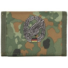Wallet, BW camo, w/emb, logo P