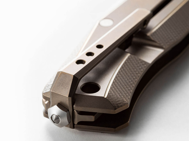 POCKET KNIFE MYTO TITANIUM BRONZE - LIONSTELL