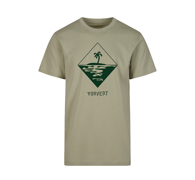 T-SHIRT - FORVERT PRINT -  SOFTSLAVIA - MORRO BAY - BRANDIT