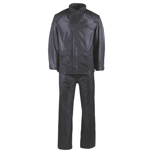 WET WEATHER SUIT - WITH CARRYING BAG - Mil-Tec® - DARK BLUE