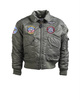 OD CWU KIDS FLIGHT JACKET W. PATCHES