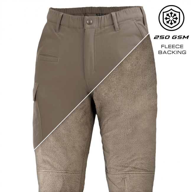 BDU 2.0 Pants with Elastic Waist and Fleece Lining - Arctic - K05068 - Coyote - Pentagon - Length 32 inches