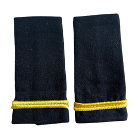 OFFICER RANKS, MAPN - SECOND LIEUTENANT WITHOUT A MARK, BLACK CITY - MILITARY SURPLUS ROMANIAN ARMY - IN GOOD CONDITION