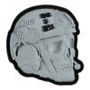 PATCH WAR IS HELL 3D PVC - GREY - M-TAC