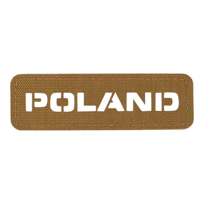 PATCH POLAND END-TO-END 25 x 80 LASER CUT - COYOTE - M-TAC