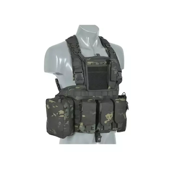 Force Recon Chest Harness - MOLLE - Midnight Black - 8FIELDS