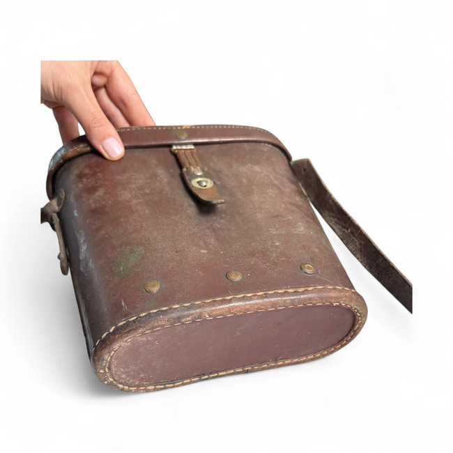 Soviet Binocular Case – USSR – Rare – Collectible – Romanian Army Military Surplus – In Good Condition