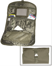 BRITISH TOILET BAG - 26.5 x 16.5 CM - Mil-Tec - OD (Olive Drab)