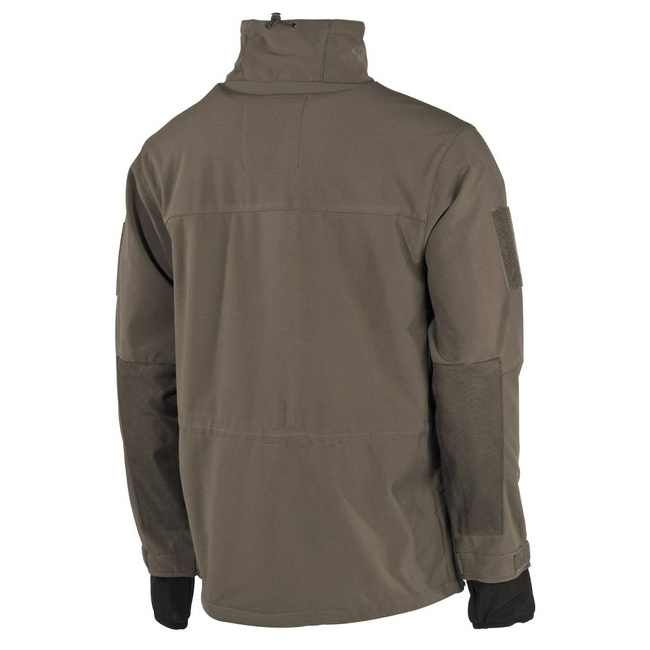 SOFT SHELL JACKET "HIGH DEFENCE" - OD GREEN - MFH