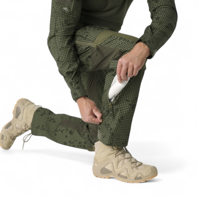 MCDU Tactical Pants – PolyCotton Stretch Ripstop - Desert Night Camo / Verde Oliv