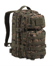 US ASSAULT BACKPACK - 20 L - DIGITAL WOODLAND