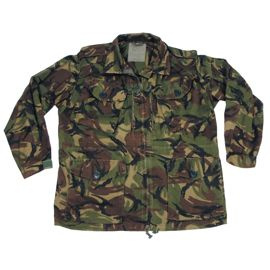 GB SMOCK JACKET - "TEMPORATE" - DPM CAMO - MILITARY SURPLUS - USED
