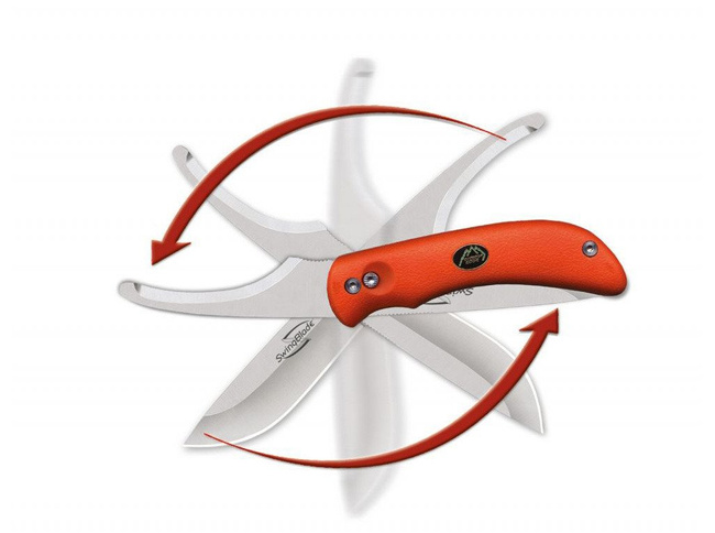 Outdoor Edge SwingBlade Orange Knife