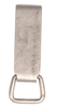 German Aluminum Belt Keeper Used
