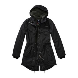 WOMEN'S PARKA JACKET - MARSH LAKE - BLACK- BRANDIT