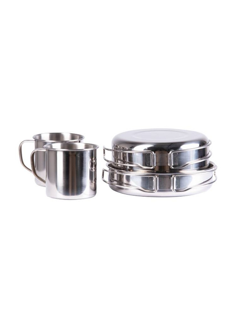 STAINLESS STEEL COOKING SET - 8 PIECES