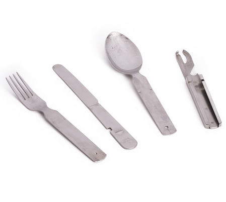 Ger.4-pc.s/steel Eating Utensil Used