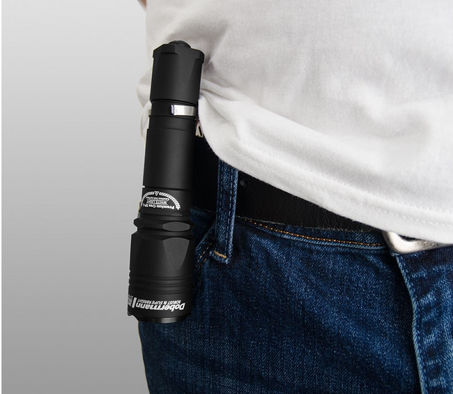 Armytek Dobermann XP-L HI White Tactical Flashlight