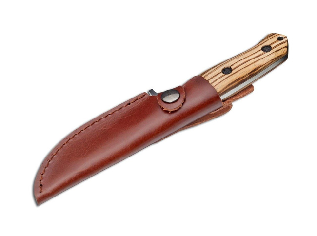 Magnum Zebra Drop Knife