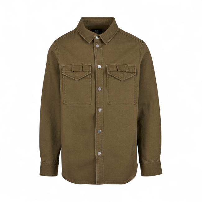 Men's Heavy Twill Shirt - Olive Green - Brandit