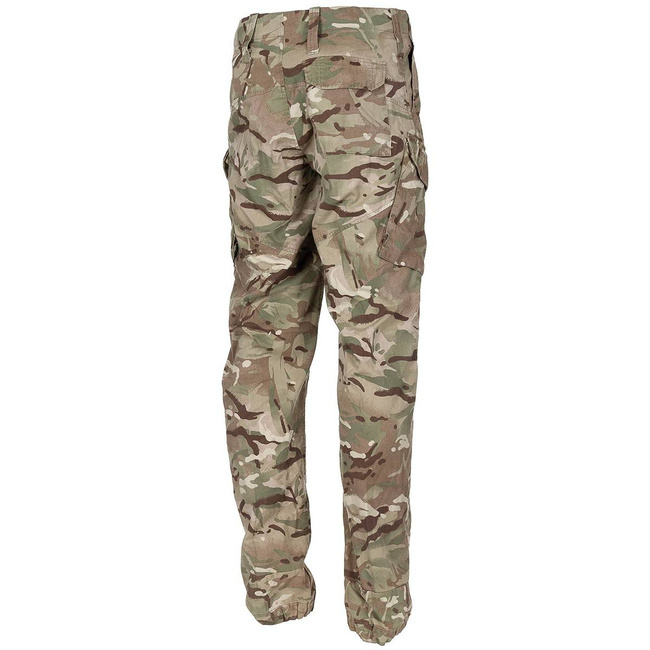 BRITISH COMBAT TROUSERS TEMPORATE - CAMOUFLAGE MTP - USED
