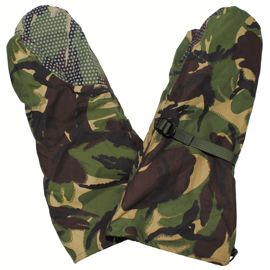 GB Mittens, outer, ECW, DPM camo, like new