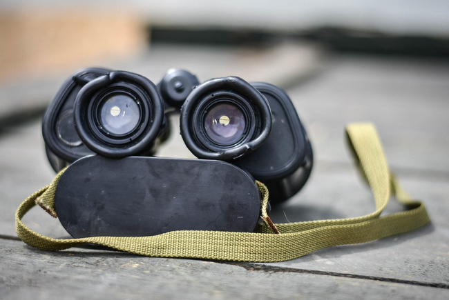 VALDADA I.O.R. 7x40 MILITARY BINOCULARS WITH INFRARED FILTER - MILITARY SURPLUS ROMANIAN ARMY - LIKE NEW