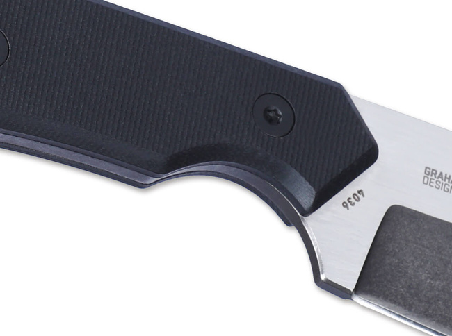 FIXED BLADE KNIFE RAZEL COMPACT - BLACK