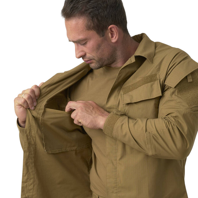 Modern uniform shirt - Raid - Polycotton Stretch Ripstop - US Woodland Camo - Helikon-Tex