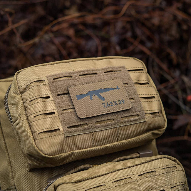 AKM PATCH 7,62 x 39 LASER CUT - COYOTE/BLACK - M-TAC