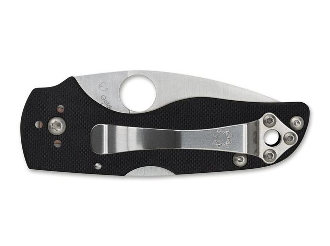LIL NATIVE POCKET KNIFE - BLACK - SPYDERCO