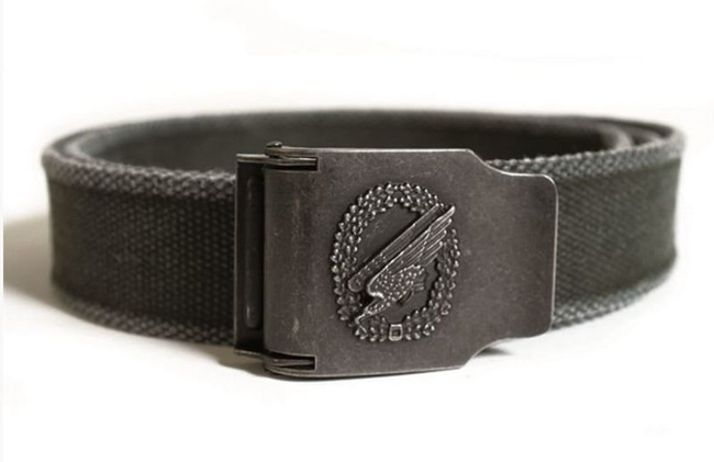 BELT WITH METAL BUCKLE - " PARATROOPER " - 40 MM - Mil-Tec® - OD