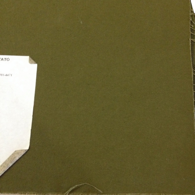 Cotton Fabric - 1 m - Hungarian Army Military Surplus - Green - Like New