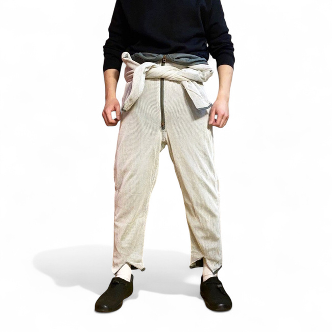 Pilot Coverall CWU-23/P - US Air Force Military Surplus - Unisex - White/Sage Green - Like new