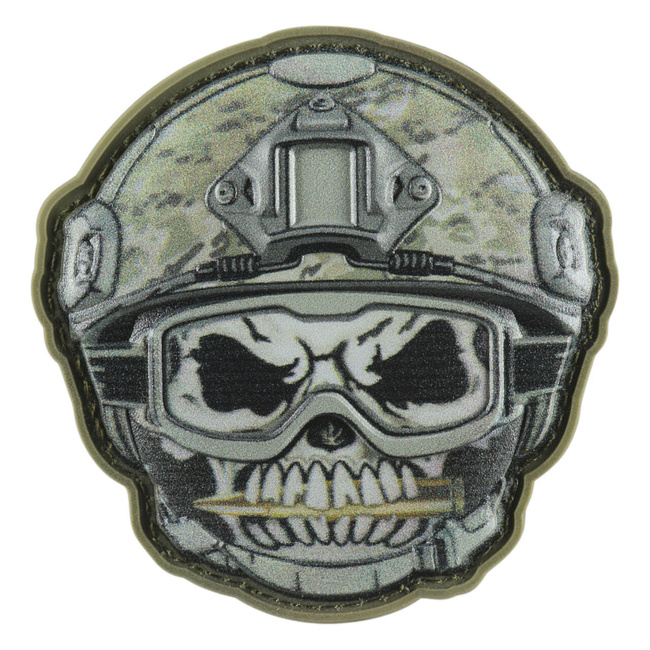 PATCH 3D EMOJI NR. 3 PVC - OLIVE - M-TAC