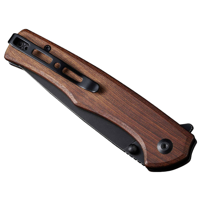 POCKET KNIFE - "SENCUT Crowley Guibourtia Black" - Böker