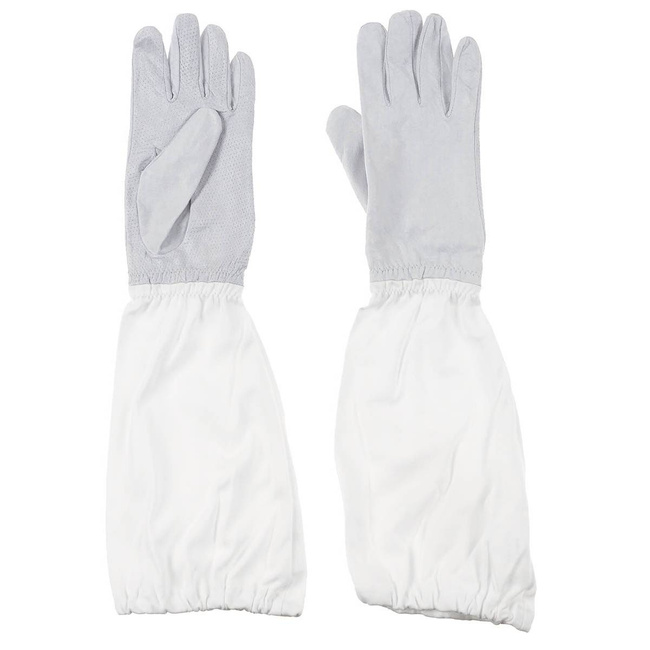 BRITISH WHITE GLOVES FR (LEATHER/TEXTILE) - LIKE NEW