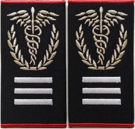 Embroidered chief medic intervention Grade I SMURD Badge (custom message)