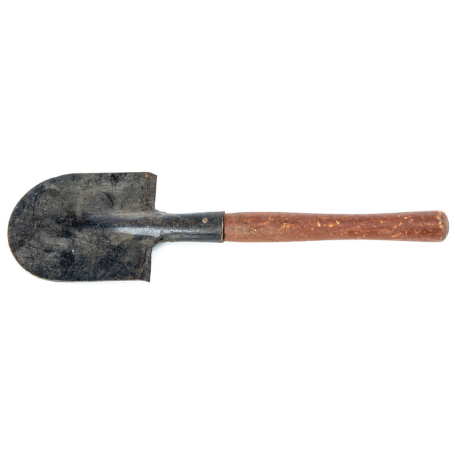 SMALL MILITARY INFANTRY SHOVEL - ROMANIAN ARMY SURPLUS - USED