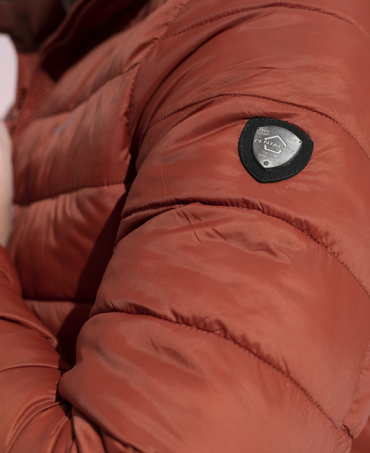 HOODED JACKET - AURORA - PENTAGON - MAROON RED