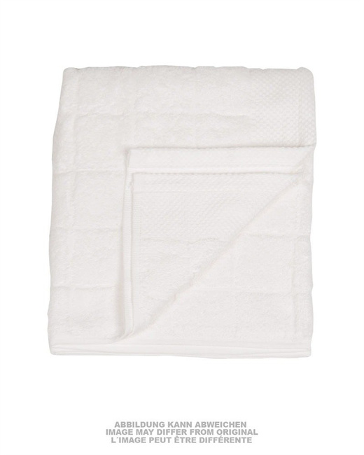ITALIAN WHITE TERRY TOWEL 55X95 LIKE NEW