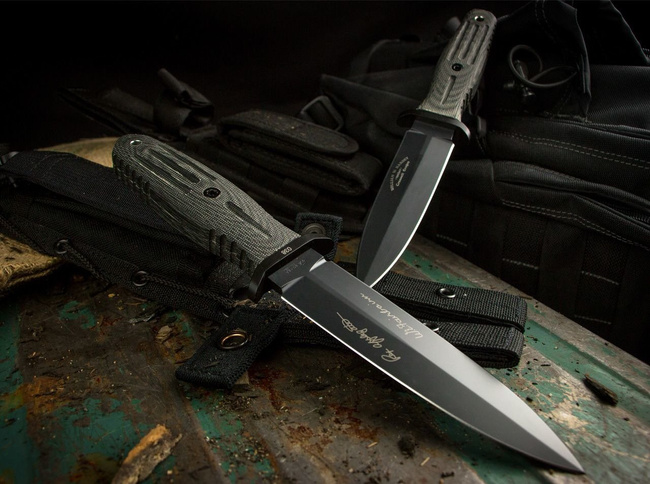 Boker A-F 4.5 Black Knife